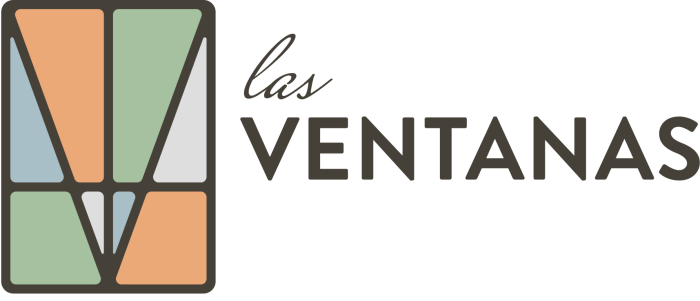 the logo for las ventanas at The Las Ventanas